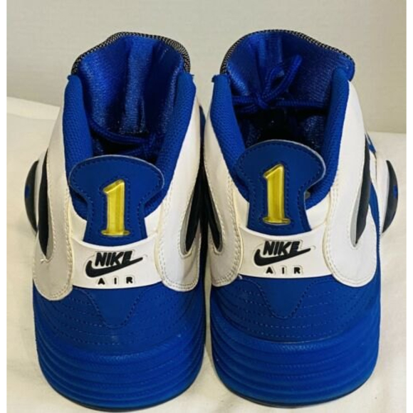 Nike Men\'s Size 11.5 Flight One Hardaway Orlando Magic White Royal 538133-100 main image 2